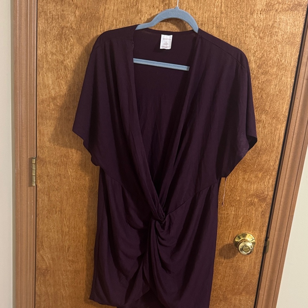 Merona Rich Purple Women's Beach cover up